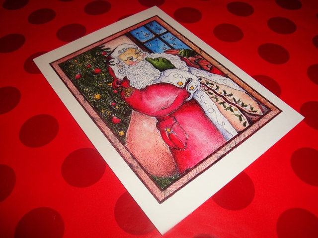 Santa Claus Christmas Card