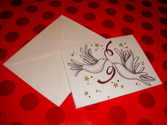 Peaceful Doves Greeting Card