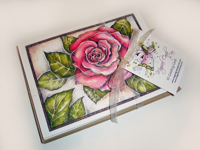 Garden Rose Greeting Cards